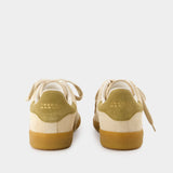 Bryce Gd Sneakers - Isabel Marant - Leather - Beige