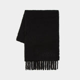 Fouzy Gd Scarf - Isabel Marant - Wool - Black