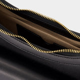 B-Buzz Shoulder Bag - Balmain - Leather - Black