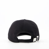 Embroidery Cap - Balmain - Cotton - Black/White