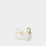 B-Buzz 19 Purse - Balmain - Leather - White