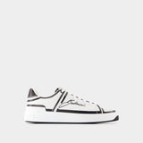 B-Court Sneakers - Balmain - Leather - White