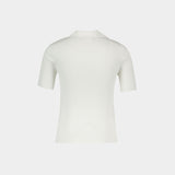 Signature Polo - Courreges - Cotton - White