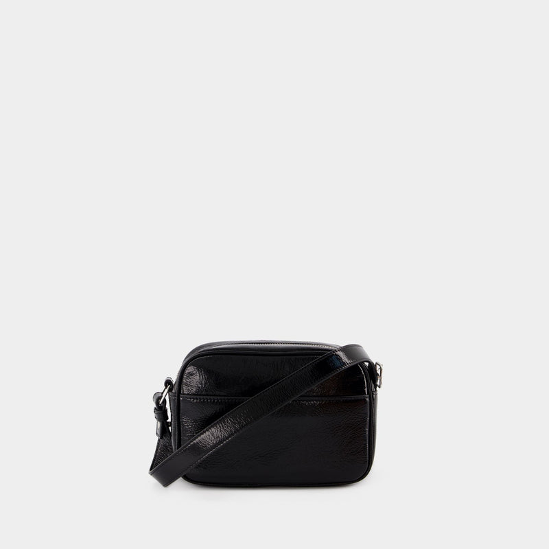 Reedition Camera Crossbody - Courreges - Leather - Black