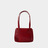 Apero Bag - Rouje - Leather - Red Croco