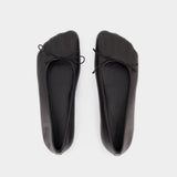 Anatomic Ballerinas - Balenciaga - Leather - Black