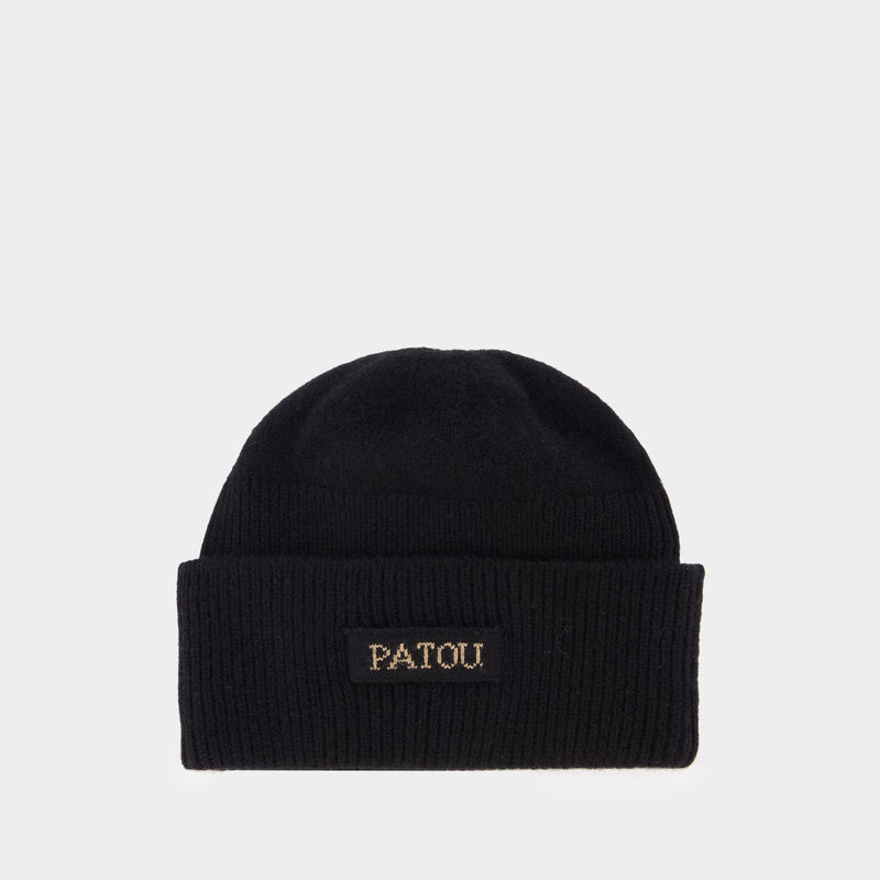 Beanie - PATOU - Wool - Black