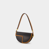 Le Patou Bag Shoulder Bag - PATOU - Leather - Black