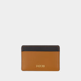 JP Cardholder - PATOU - Leather - Brown