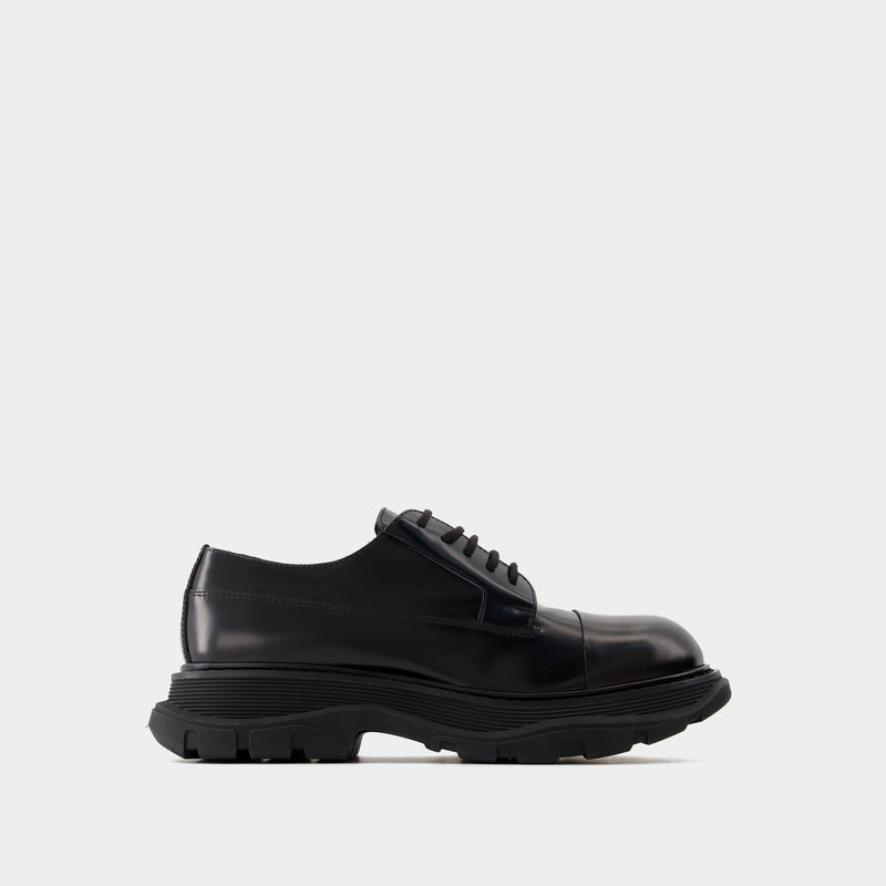 Treadslick Loafers - Alexander McQueen - Leather - Black