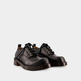 Old Calf Derbies - Alexander McQueen - Leather - Black