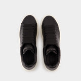 Oversized Sneakers - Alexander McQueen - Leather - Black