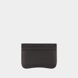 Paris Paris Card Holder - AMI Paris - Leather - Black