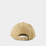 Red Adc Cap - AMI Paris - Cotton - Beige