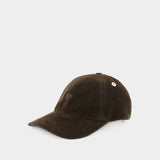 Tonal Adc Cap - AMI Paris - Cotton - Brown