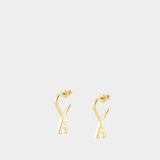 Adc Earrings - AMI Paris - Metal - Gold