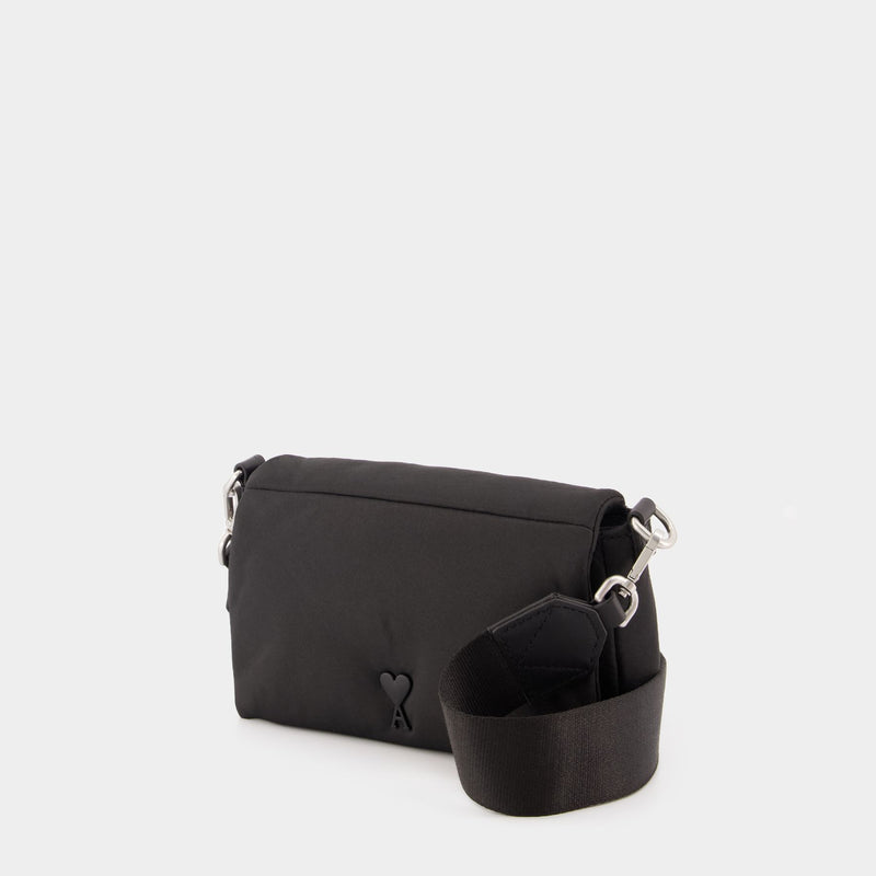 Lunch Box Crossbody - AMI Paris - Synthetic - Black