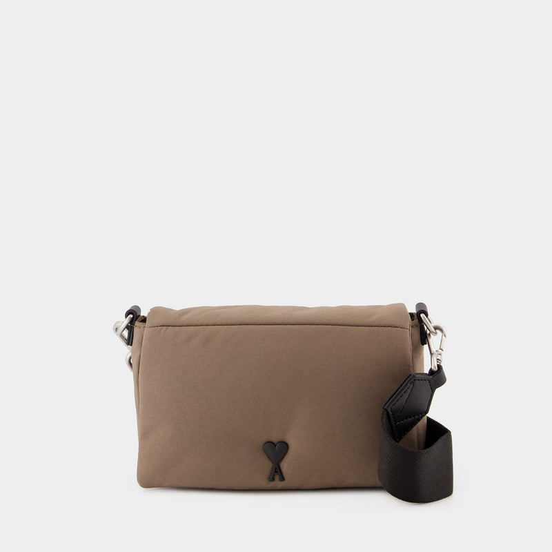 Lunch Box Crossbody - AMI Paris - Synthetic - Beige