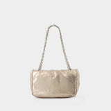 Monaco Chain S Crossbody - Balenciaga - Leather - Beige