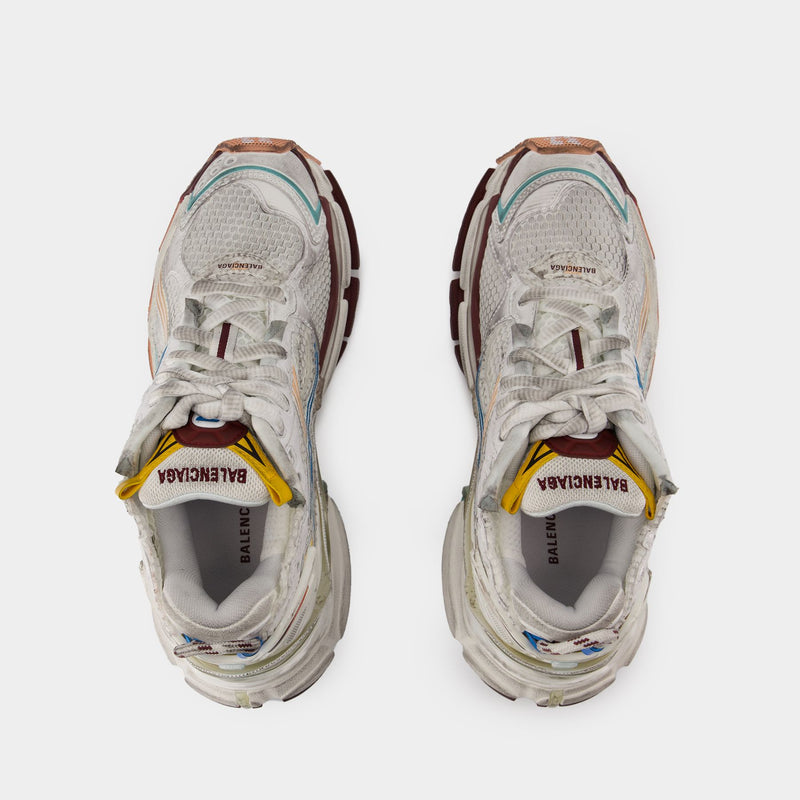 Runner Sneakers - Balenciaga - Synthetic - White