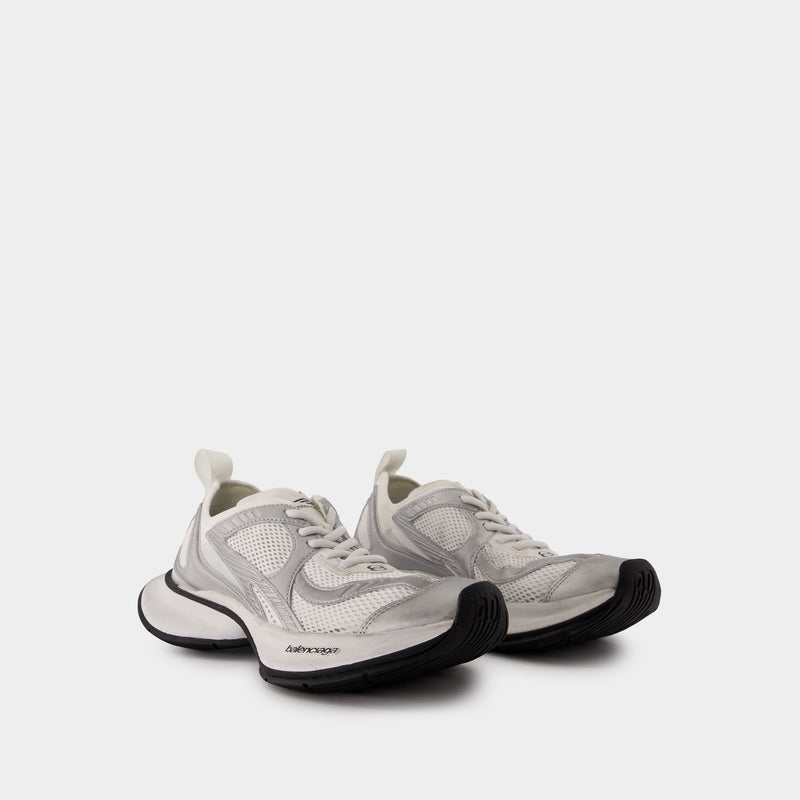 Circuit Sneakers - Balenciaga - Synthetic - White/Silver