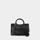 Le City M Purse - Balenciaga - Leather - Black