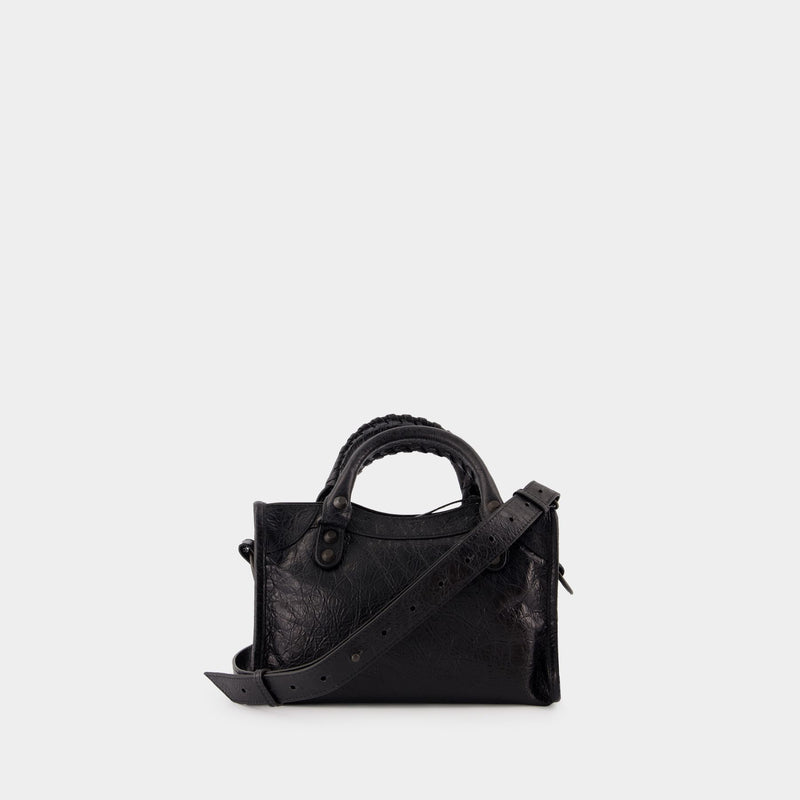 Le City Mini Purse - Balenciaga - Leather - Black