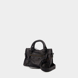 Le City Mini Purse - Balenciaga - Leather - Black