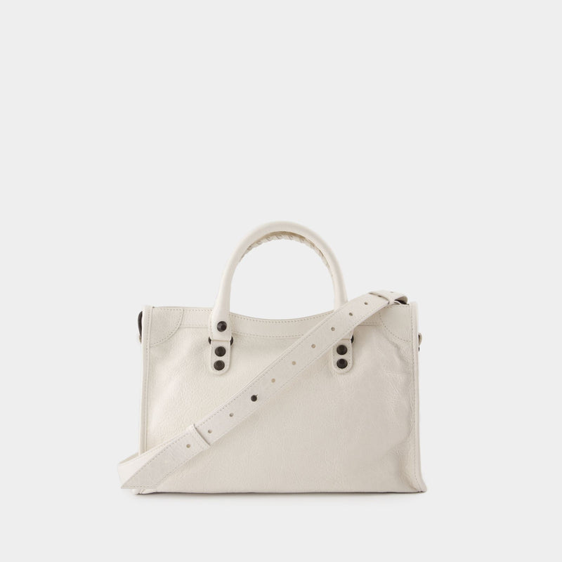 Le City Small Purse - Balenciaga - Leather - White