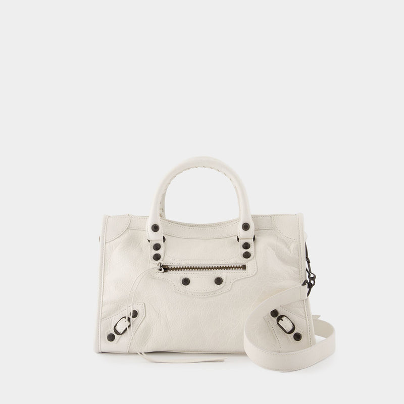 Le City Small Purse - Balenciaga - Leather - White