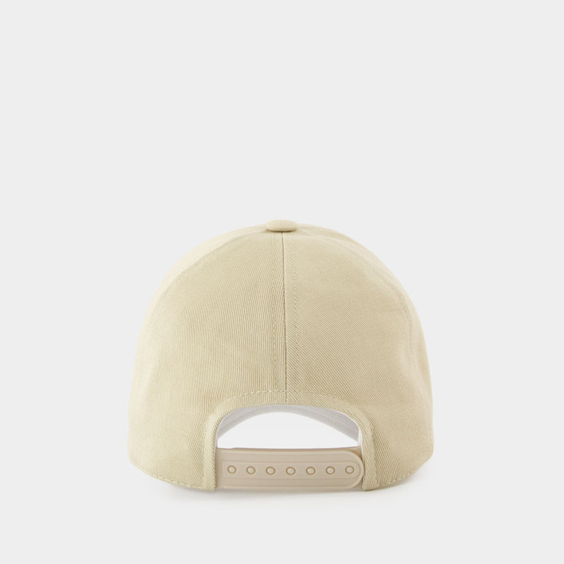 Signature Cap - Courreges - Cotton - Beige