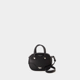 Mini Boogie Crossbody - Maison Kitsune - Leather - Black