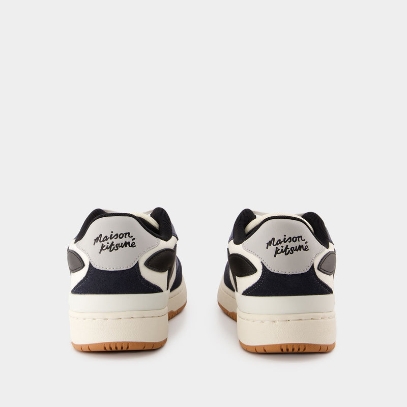 Chiru Sneakers - Maison Kitsune - Leather - Blue