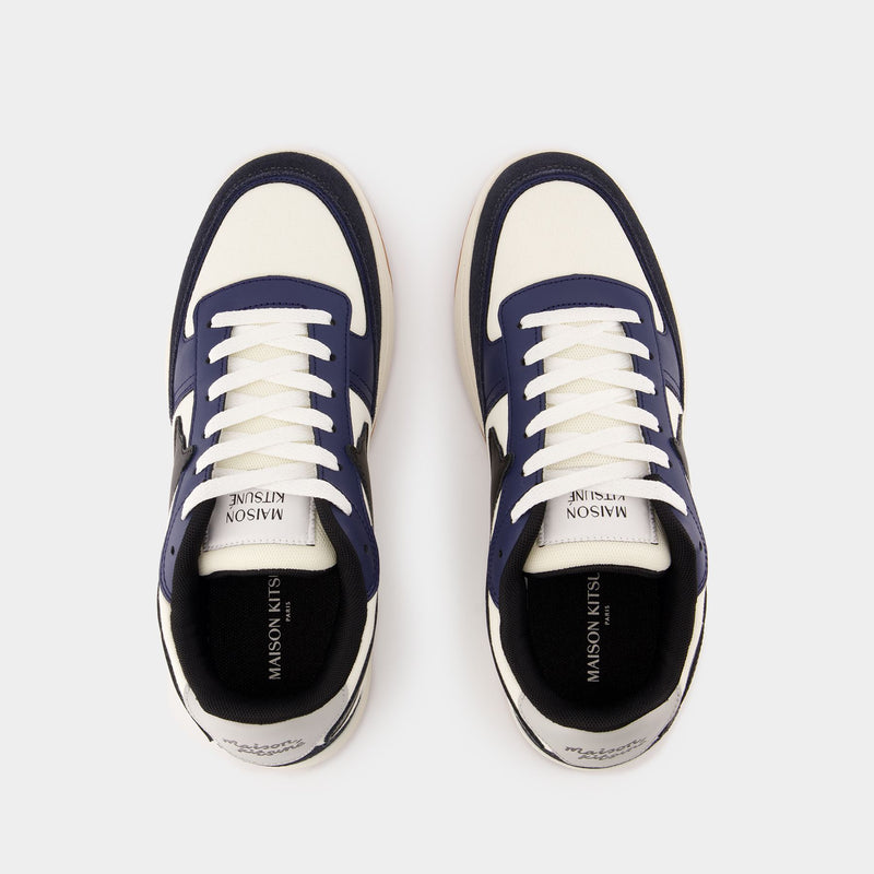 Chiru Sneakers - Maison Kitsune - Leather - Blue