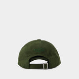 Bold Fox Head 6p Cap - Maison Kitsune - Cotton - Green