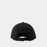 Flash Fox 6p Cap - Maison Kitsune - Cotton - Black