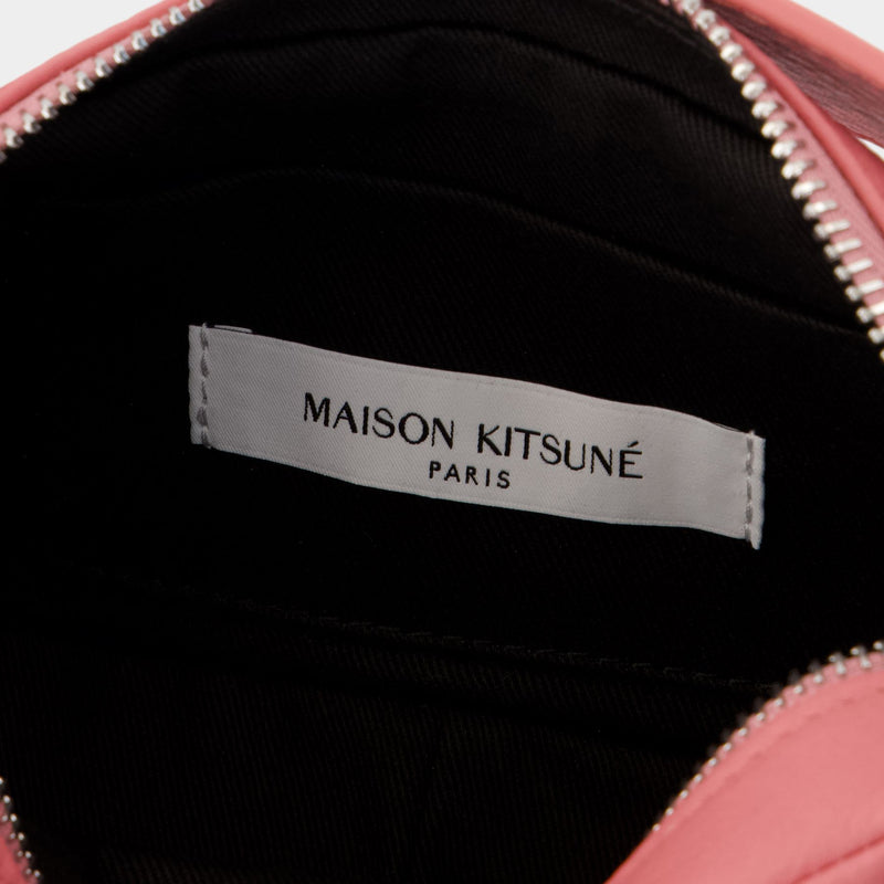 Cloud Shoulder Bag - Maison Kitsune - Leather - Pink