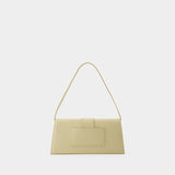 Le Bambino Long Crossbody - Jacquemus - Leather - Ivory