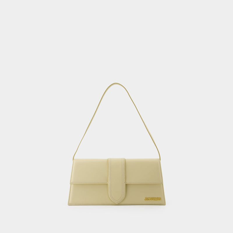 Le Bambino Long Crossbody - Jacquemus - Leather - Ivory