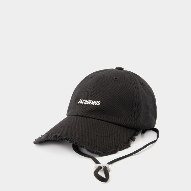 La Casquette Artichaut Cap - Jacquemus - Cotton - Black