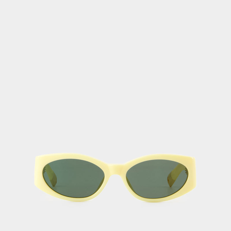 Ovalo Sunglasses - Jacquemus - Acetate - Yellow