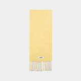 L'écharpe Carro Scarf - Jacquemus - Wool - Yellow