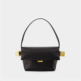 Le Rond Carre Bag - Jacquemus - Leather - Black