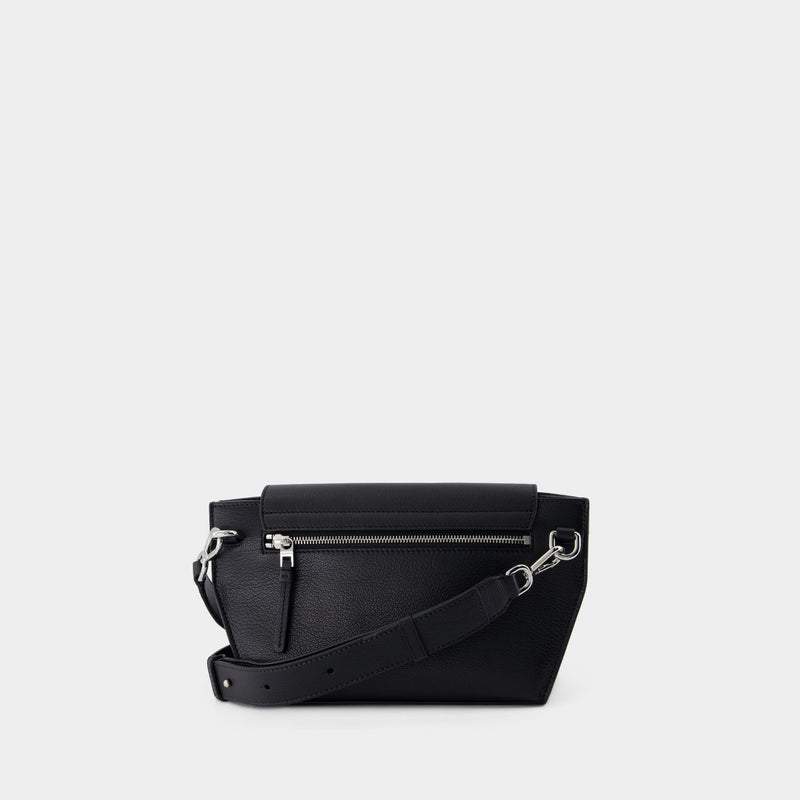 Le Messenger Capri Crossbody - Jacquemus - Leather - Black