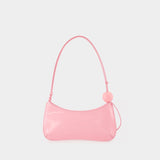 Le Bisou Perle Shoulder Bag - Jacquemus - Leather - Pink