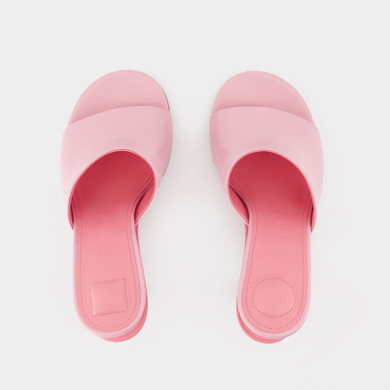 Les Doubles Mules - Jacquemus - Leather - Pink