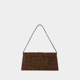 Le Bambino Long Shoulder Bag - Jacquemus - Leather - Brown