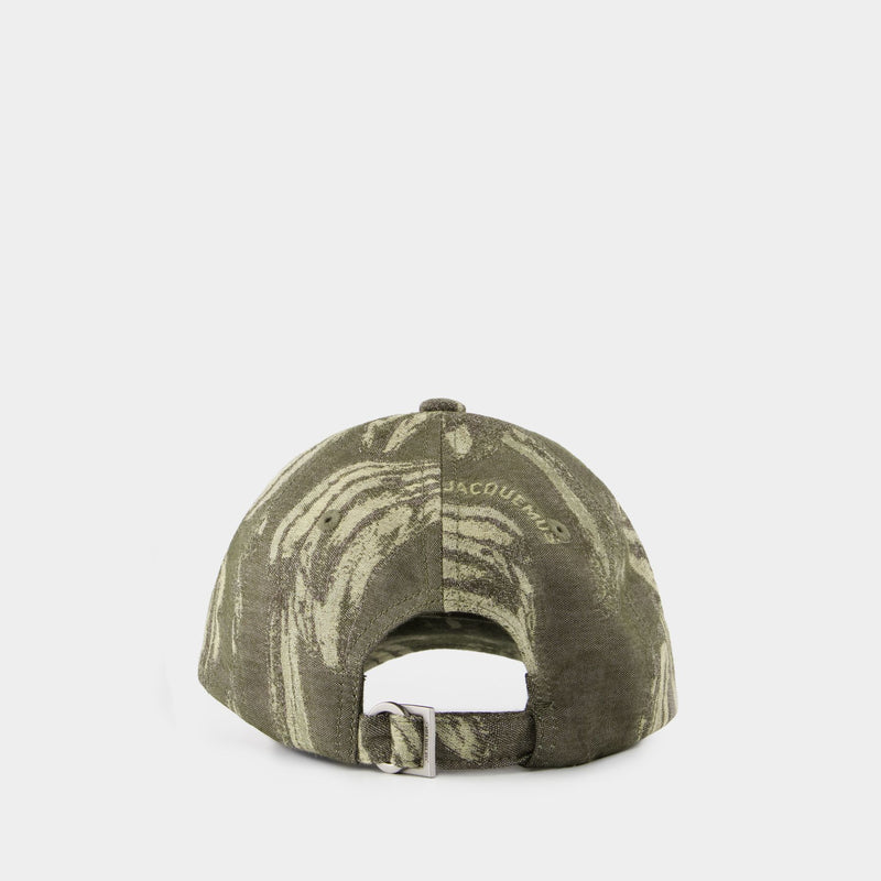 The Gadjo Cap - Jacquemus - Cotton - Green