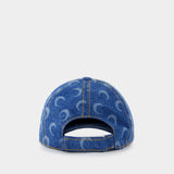 Moon Laser Cap - Marine Serre - Cotton - Blue