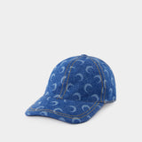 Moon Laser Cap - Marine Serre - Cotton - Blue